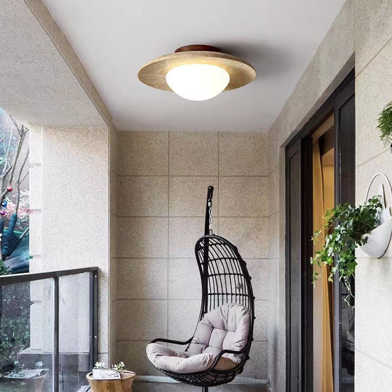 Minimalistyczna lampa sufitowa z kamienia - Image 2