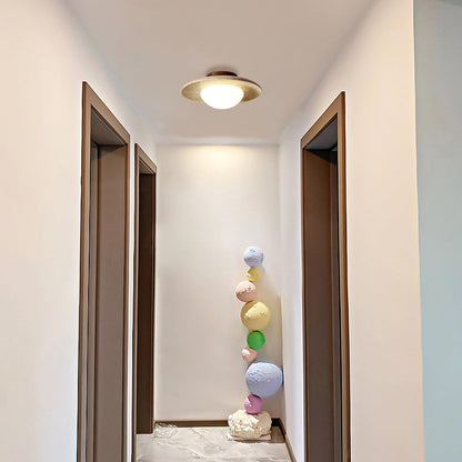 Minimalistyczna lampa sufitowa z kamienia - Image 4