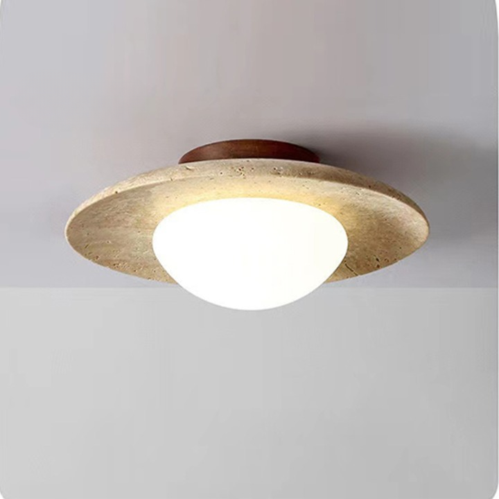 Minimalistyczna lampa sufitowa z kamienia - Image 7