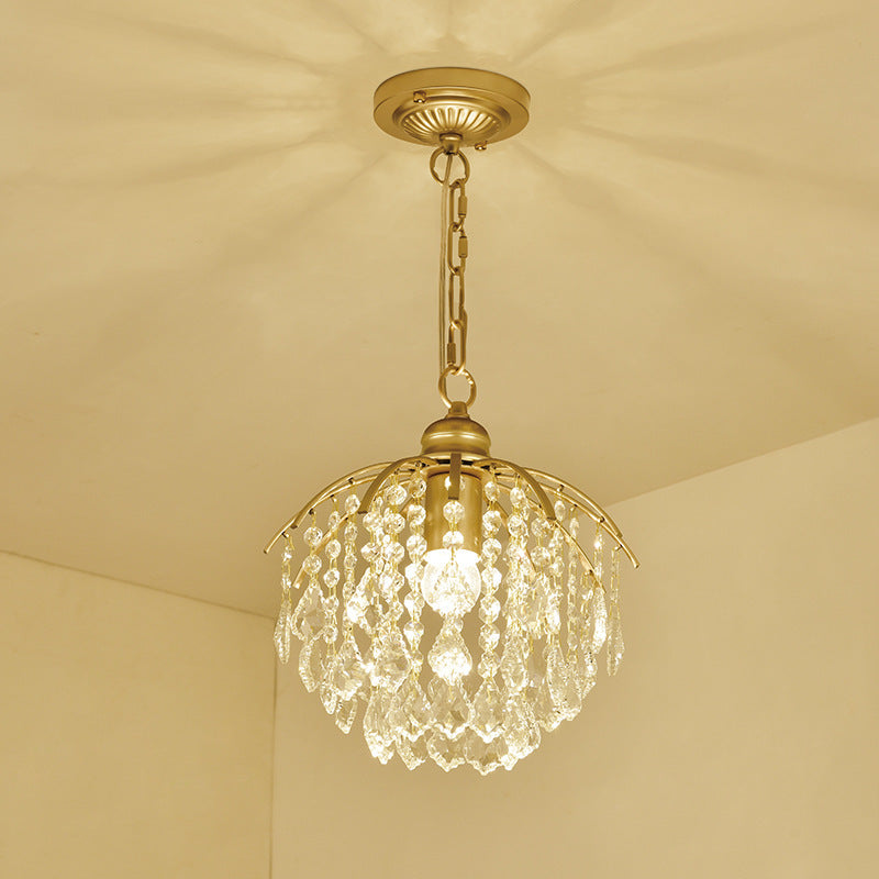 Nowoczesna Lampa Sufitowa z Kryształami - Image 4