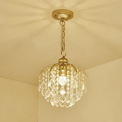 Nowoczesna Lampa Sufitowa z Kryształami - Image 4