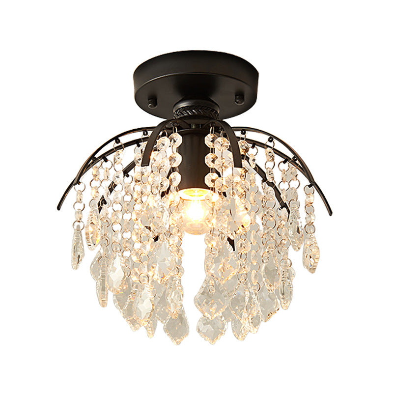 Nowoczesna Lampa Sufitowa z Kryształami - Image 6